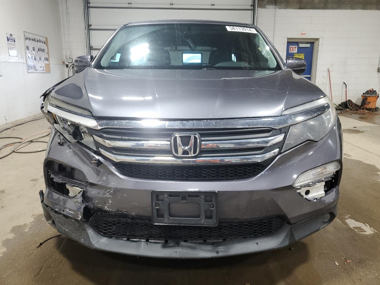 5FNYF6H54GB054370 HONDA PILOT 2016