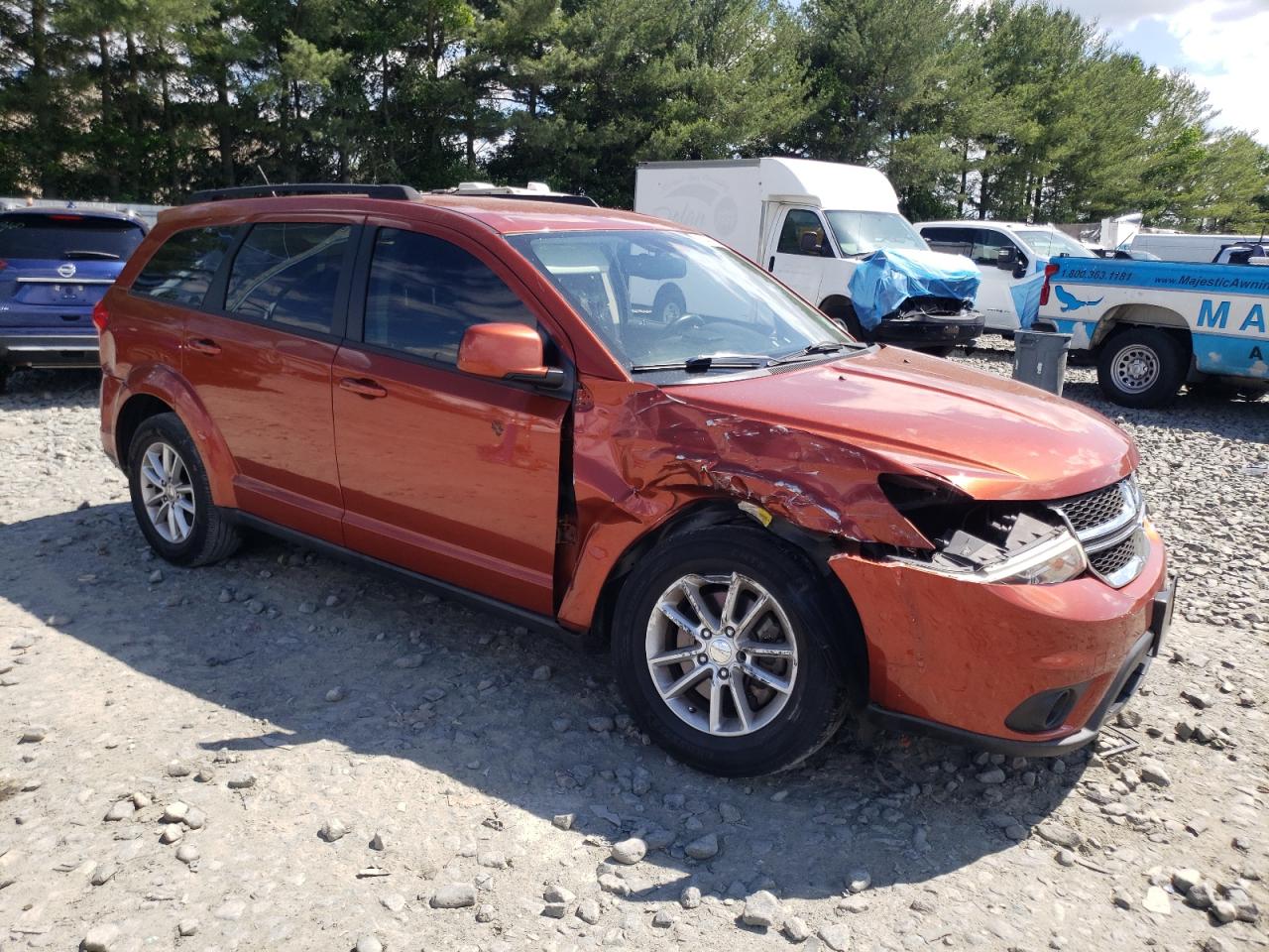 Lot #2862046660 2013 DODGE JOURNEY SX