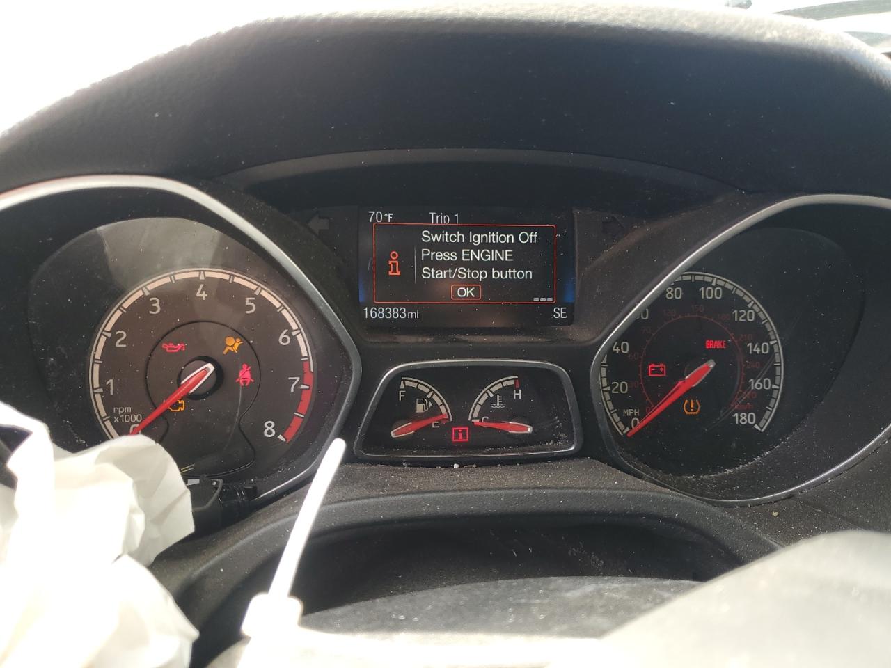 1FADP3L92HL227246 FORD FOCUS 2017
