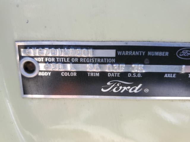 6Y87Q167301 1966 Ford Thunderbir