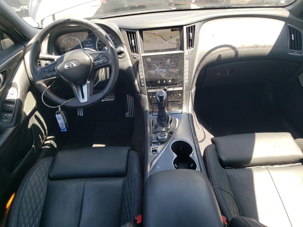 JN1FV7DP0MM850174 2021 Infiniti Q50 Red Sport 400