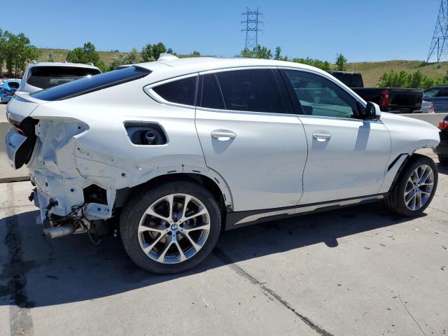 2022 BMW X6 xDrive40I VIN: 5UXCY6C04N9M15943 Lot: 55726864