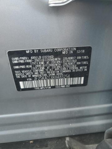 2019 SUBARU FORESTER JF2SKACC4KH483254