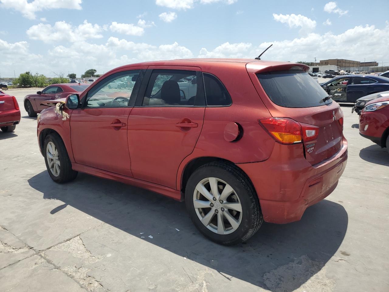 2012 Mitsubishi Outlander Sport Se vin: JA4AP4AU4CZ008623