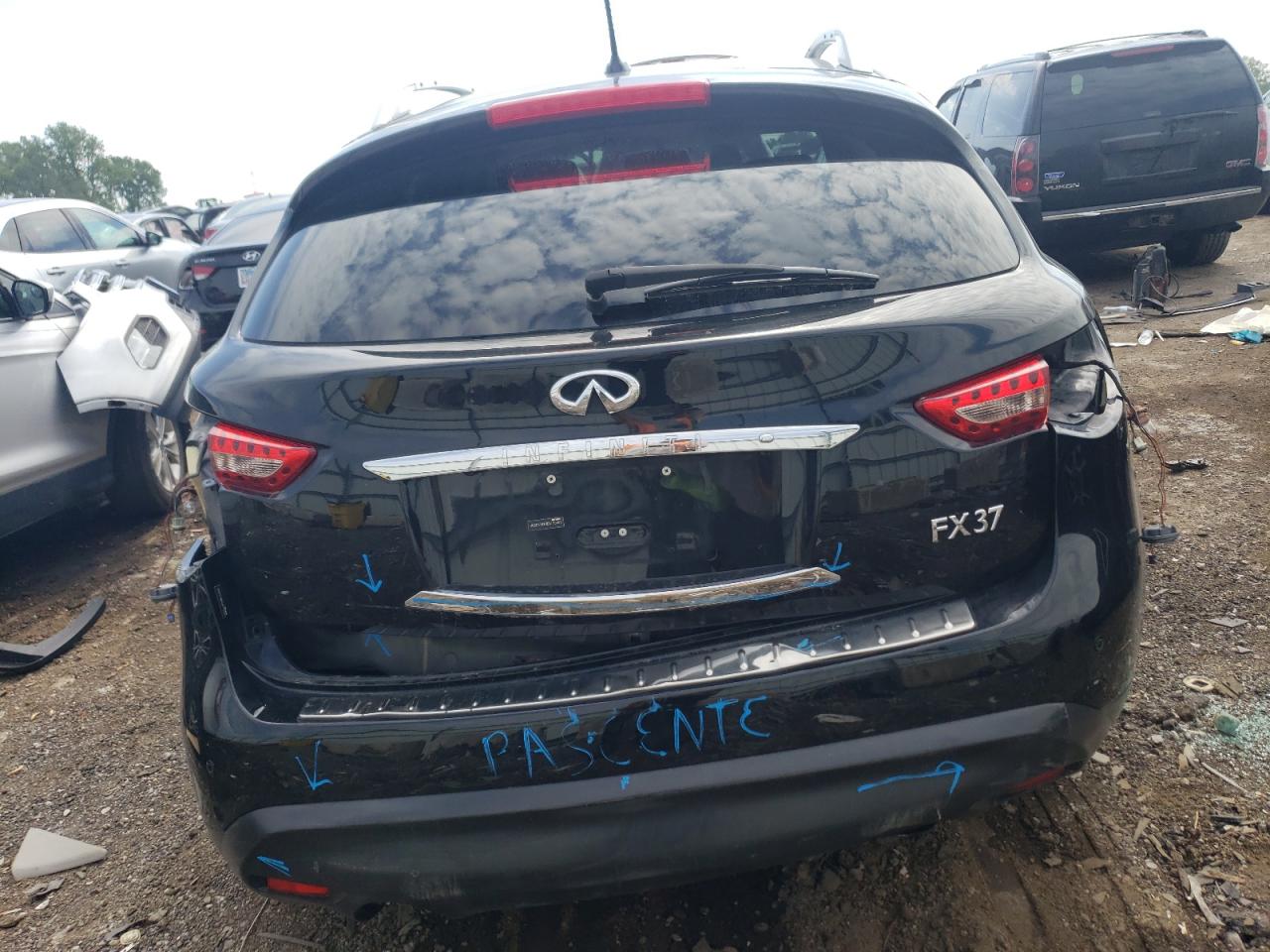 JN8CS1MW0DM170468 2013 Infiniti Fx37