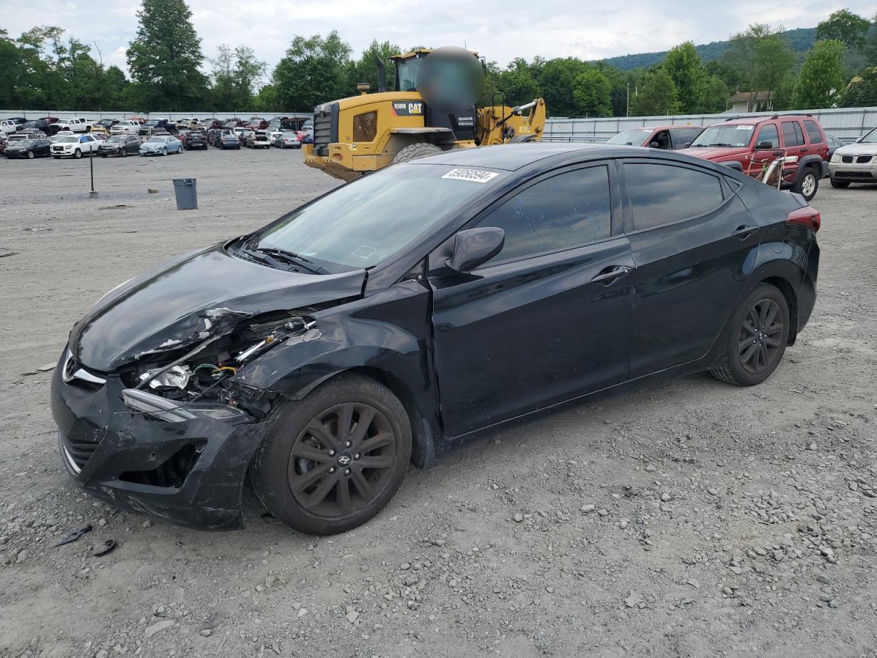 KMHDH4AE5EU165212 2014 Hyundai Elantra Se