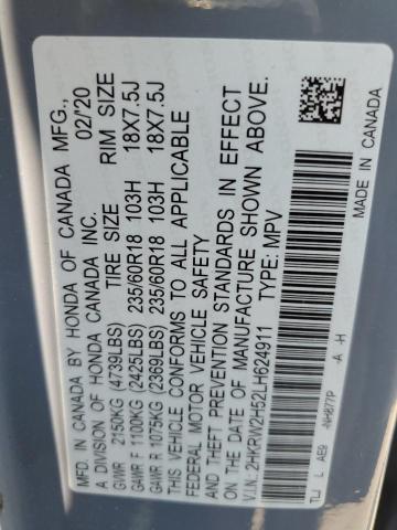 2020 HONDA CR-V EX - 2HKRW2H52LH624911