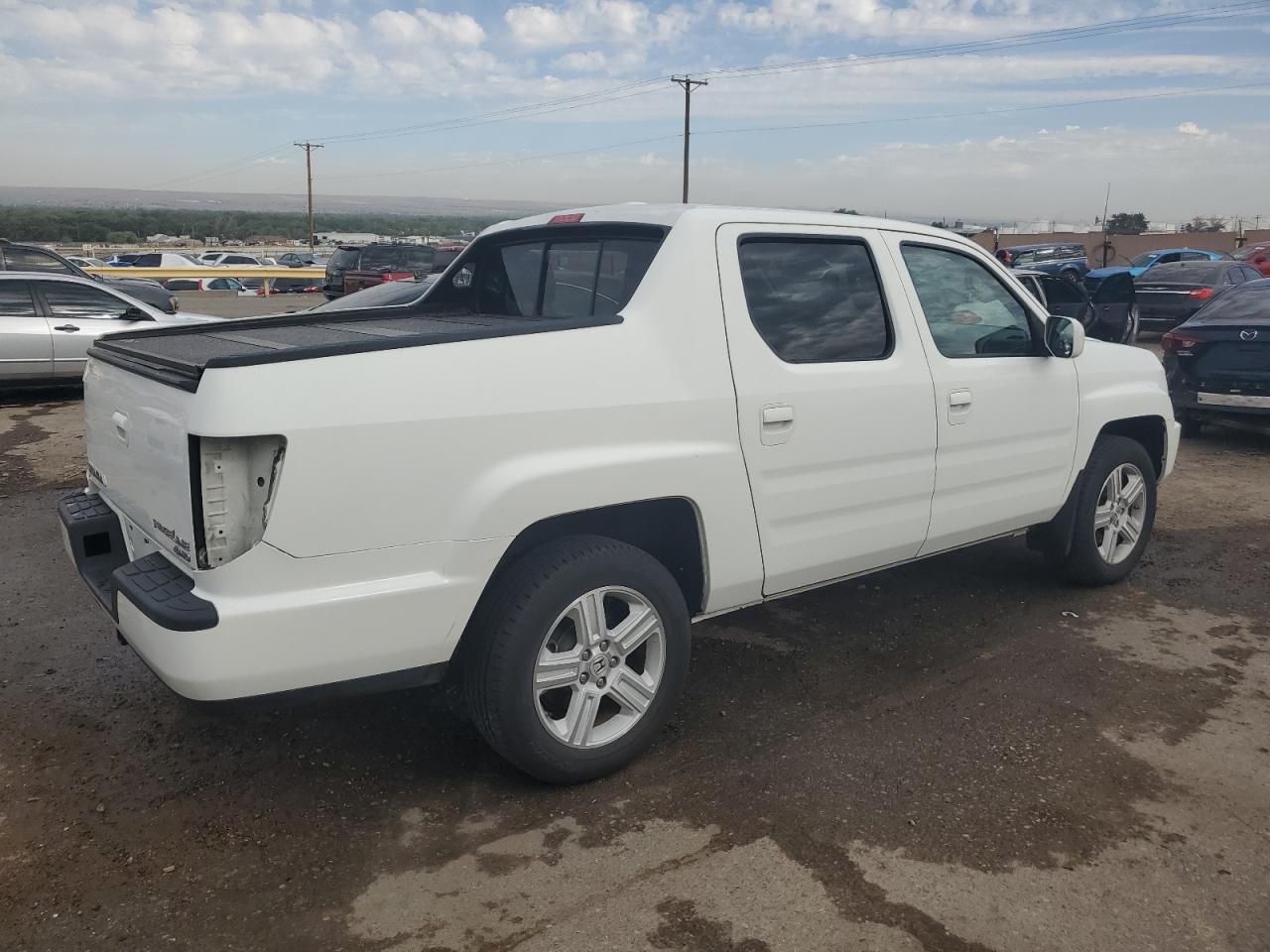 2013 Honda Ridgeline Rtl vin: 5FPYK1F5XDB012323