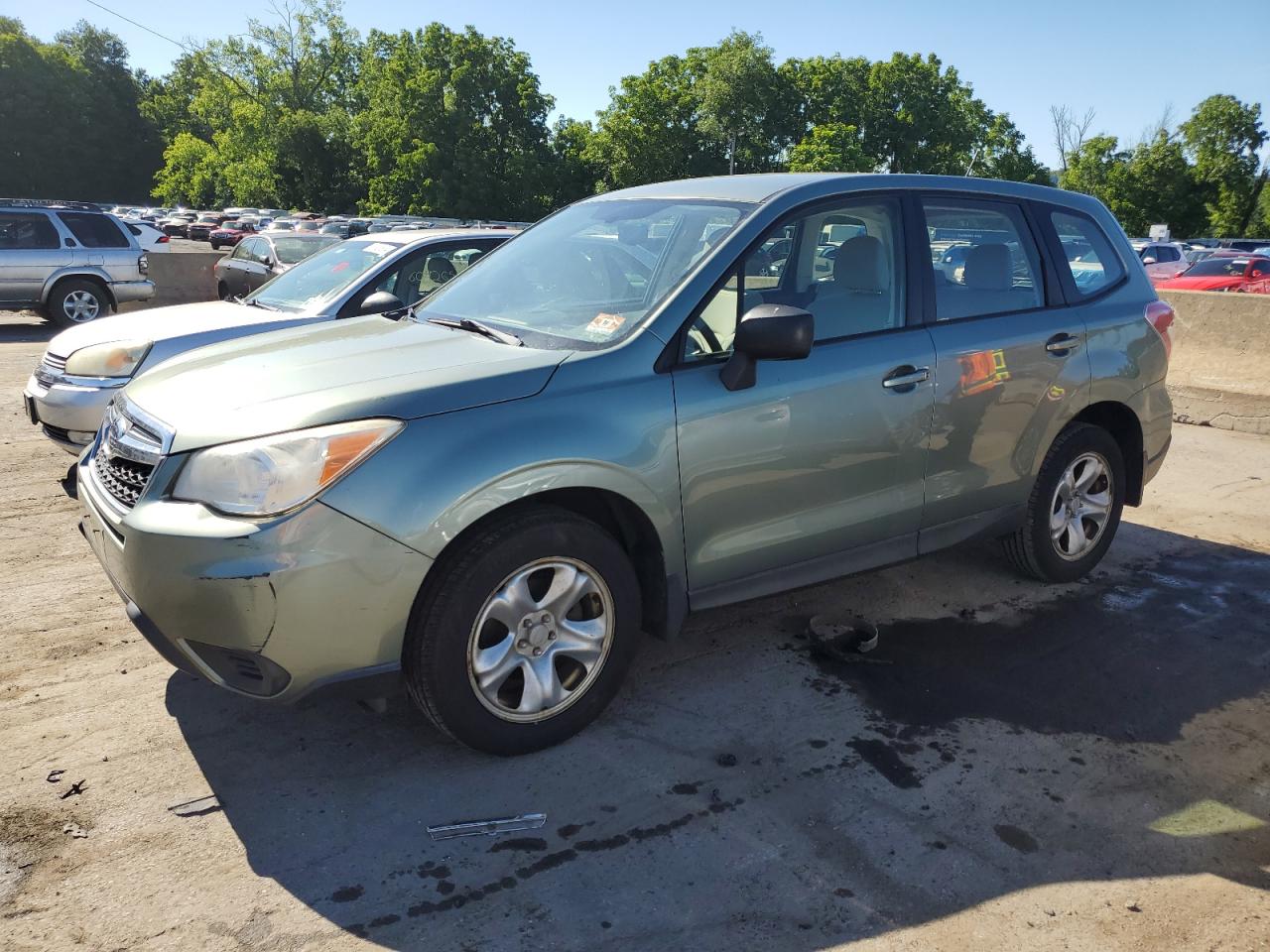 2014 Subaru Forester 2.5I vin: JF2SJAAC7EH480309