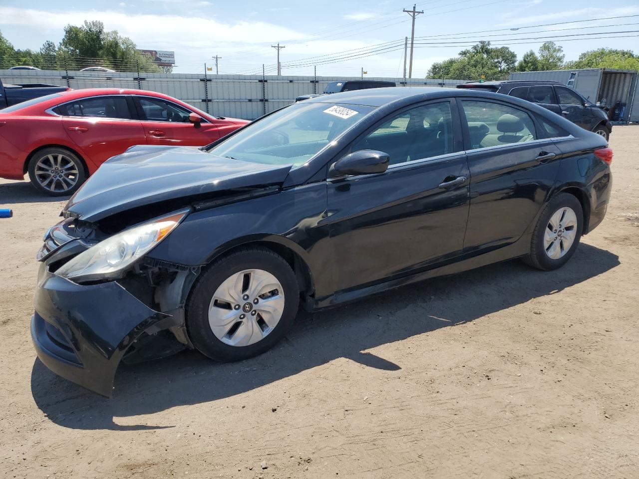 2014 Hyundai Sonata Gls vin: 5NPEB4AC2EH812698