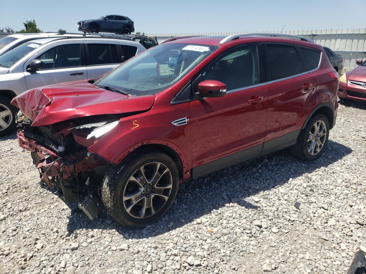 2014 Ford Escape Titanium vin: 1FMCU0J94EUE56108