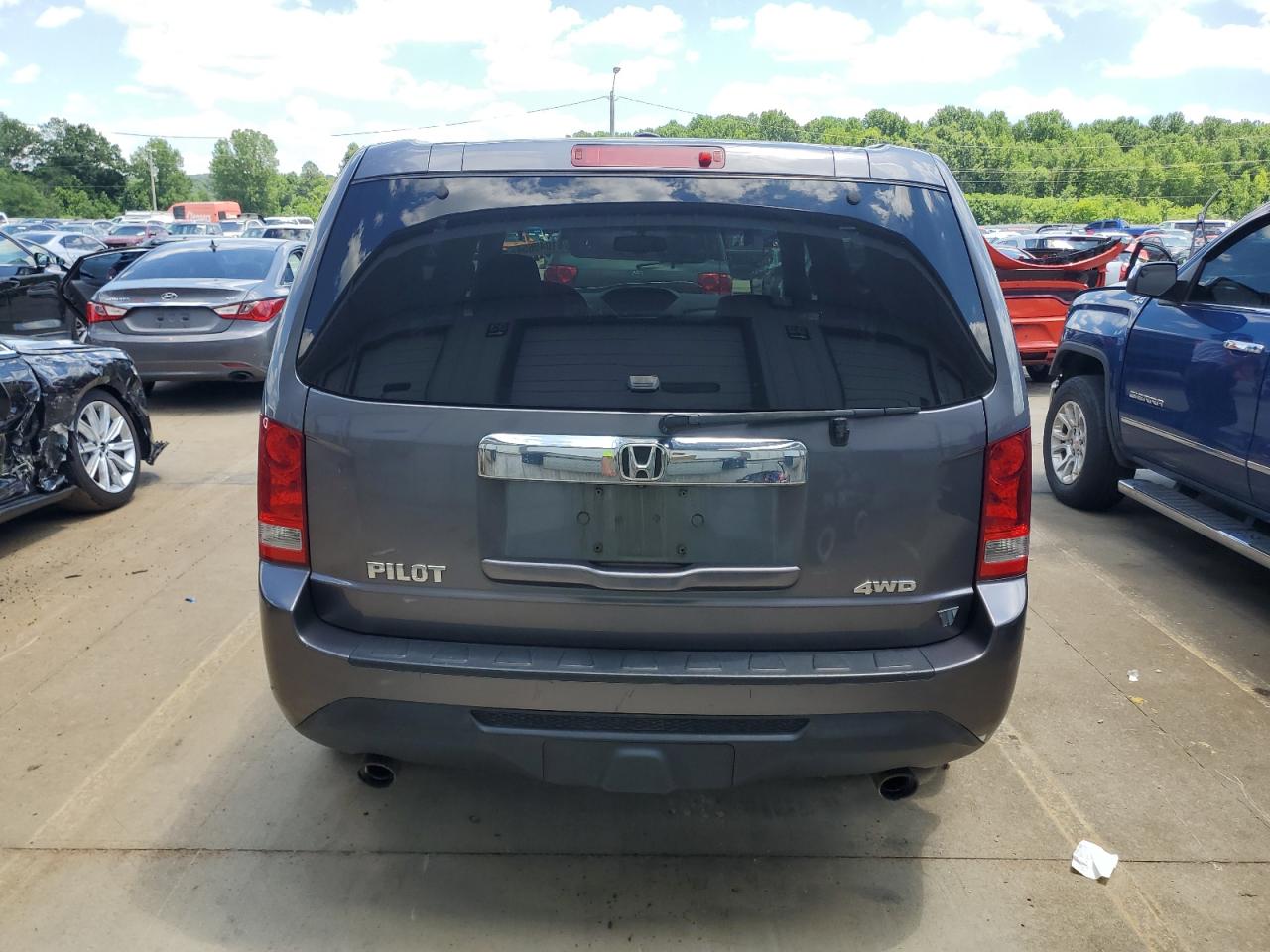 2014 Honda Pilot Exl vin: 5FNYF4H54EB019622