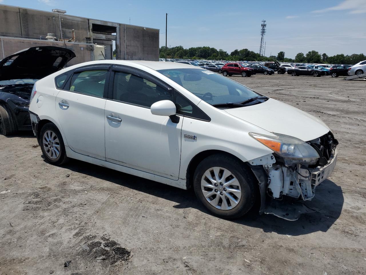 Lot #2838335290 2012 TOYOTA PRIUS PLUG