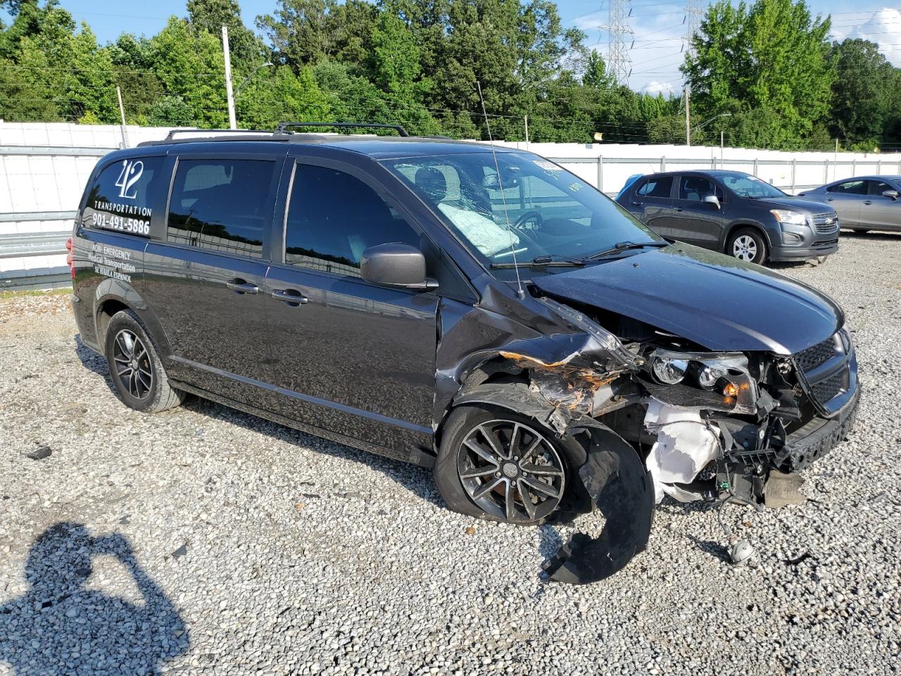 2018 Dodge Grand Caravan Gt vin: 2C4RDGEG3JR202123