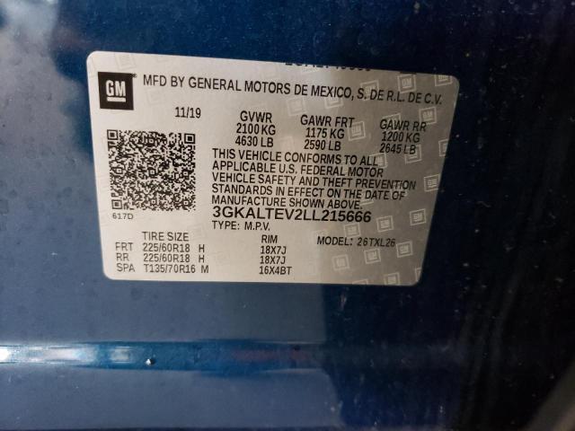 2020 GMC Terrain Sle VIN: 3GKALTEV2LL215666 Lot: 60439774