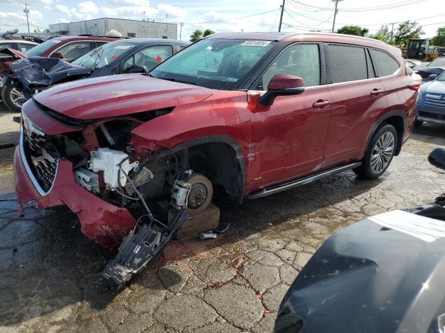 VIN 5TDEBRCH8NS077712 2022 Toyota Highlander, Hybri... no.1