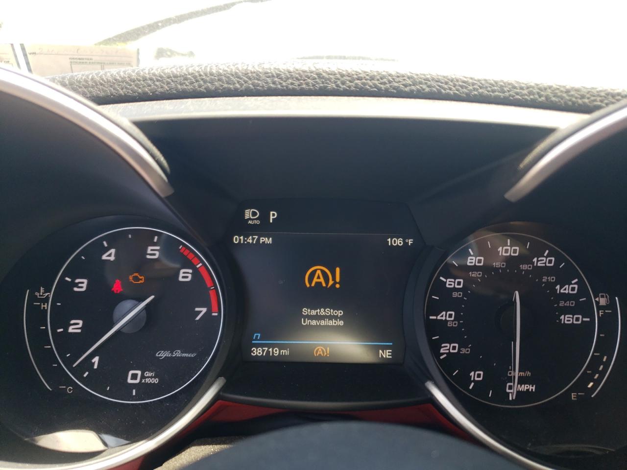 ZARFANBN8L7634123 2020 Alfa Romeo Giulia Ti