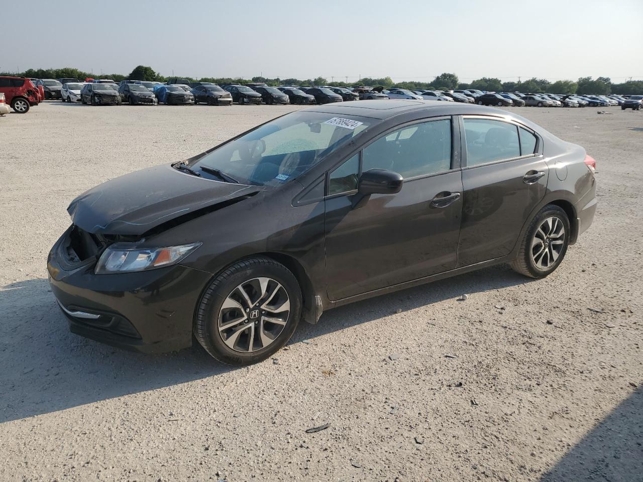 2HGFB2F8XEH521566 2014 Honda Civic Ex