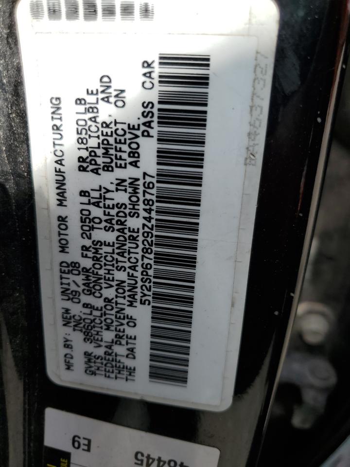 5Y2SP67829Z448767 2009 Pontiac Vibe