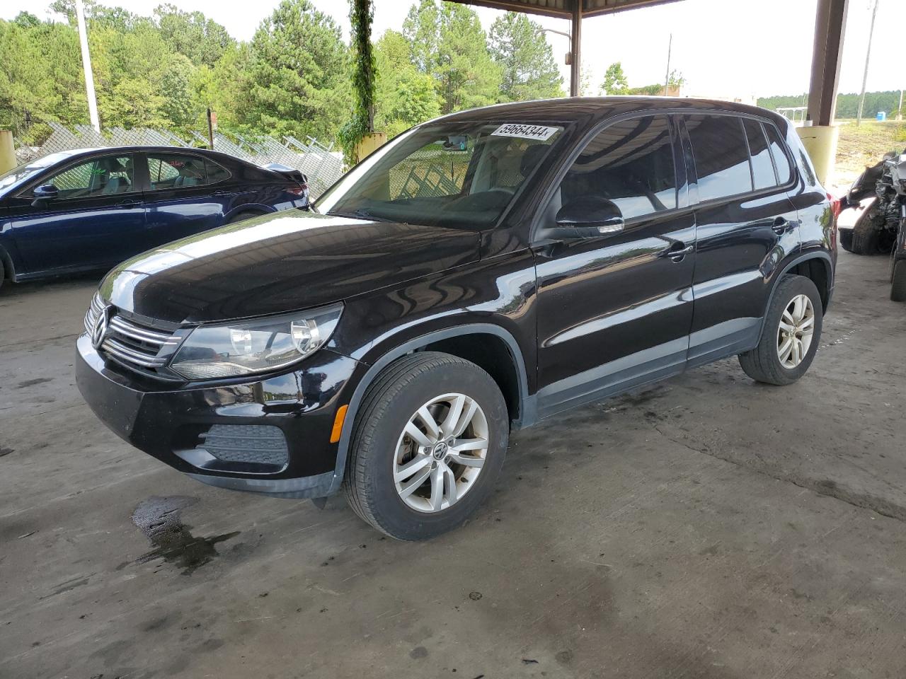 2013 Volkswagen Tiguan S vin: WVGBV7AX0DW504075