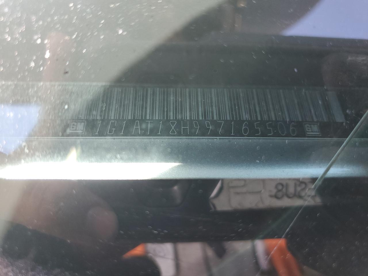 1G1AT18H997165506 2009 Chevrolet Cobalt Lt