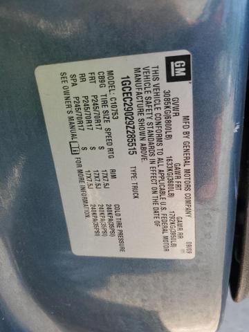 2009 Chevrolet Silverado C1500 Lt VIN: 1GCEC29029Z285515 Lot: 58485544