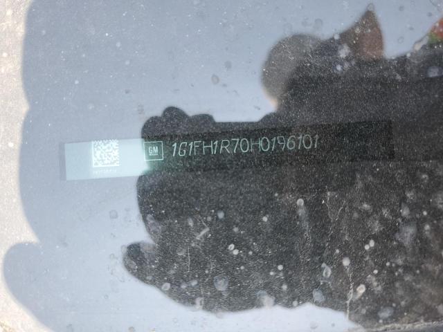 2017 Chevrolet Camaro Ss VIN: 1G1FH1R70H0196101 Lot: 59236454