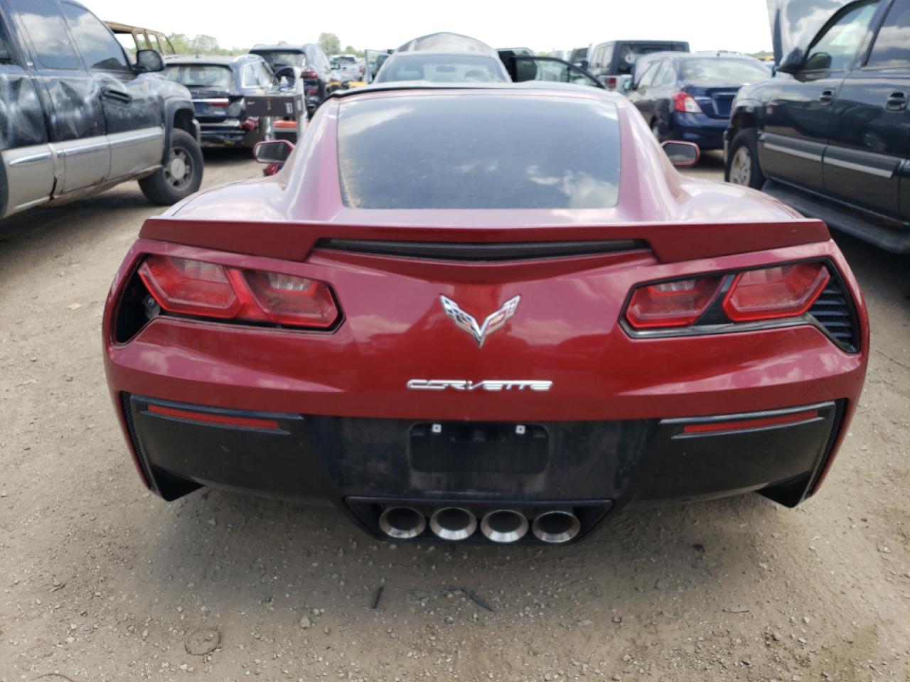 1G1YF2D73E5106773 2014 Chevrolet Corvette Stingray 3Lt