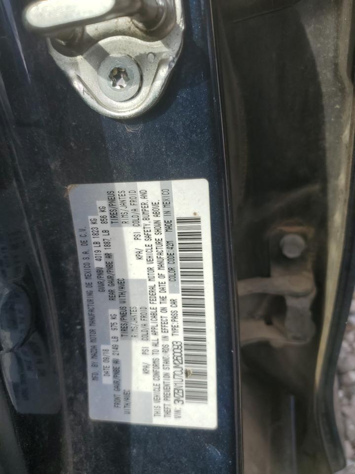 3MZBN1U70JM260093 2018 Mazda 3 Sport