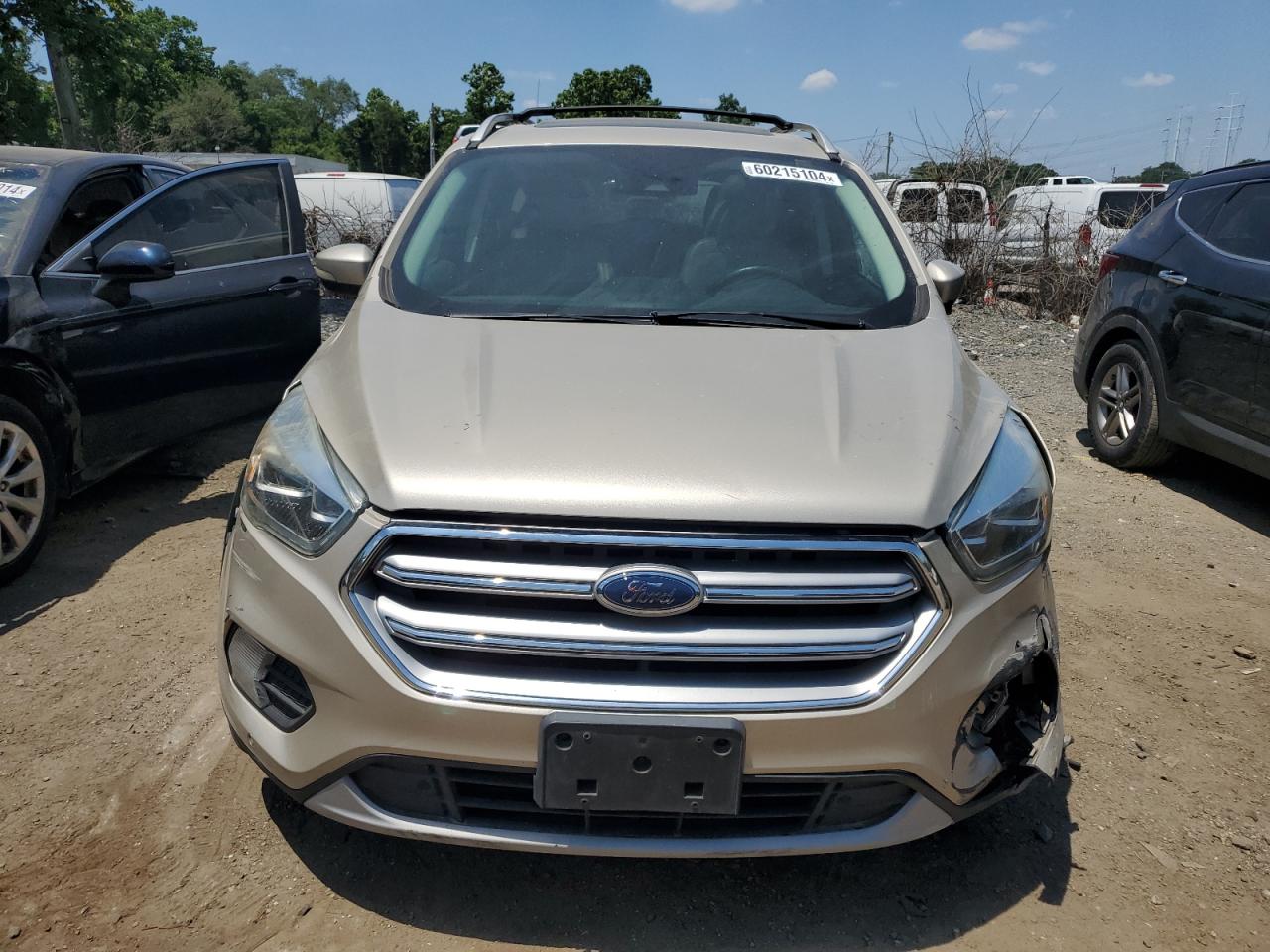 2017 Ford Escape Titanium vin: 1FMCU9J96HUA76485