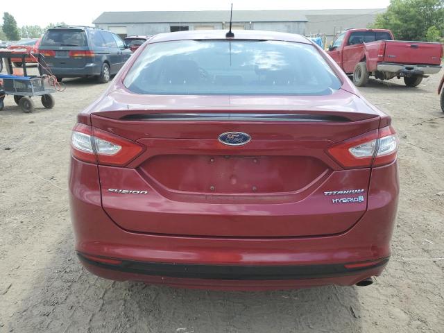 2013 Ford Fusion Titanium Hev VIN: 3FA6P0RU1DR303036 Lot: 58324214