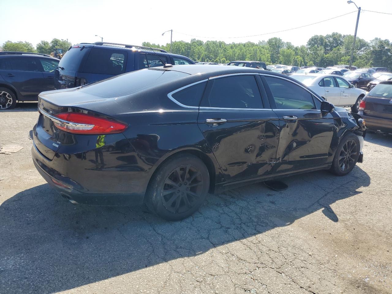 2017 Ford Fusion Se vin: 3FA6P0HDXHR328069