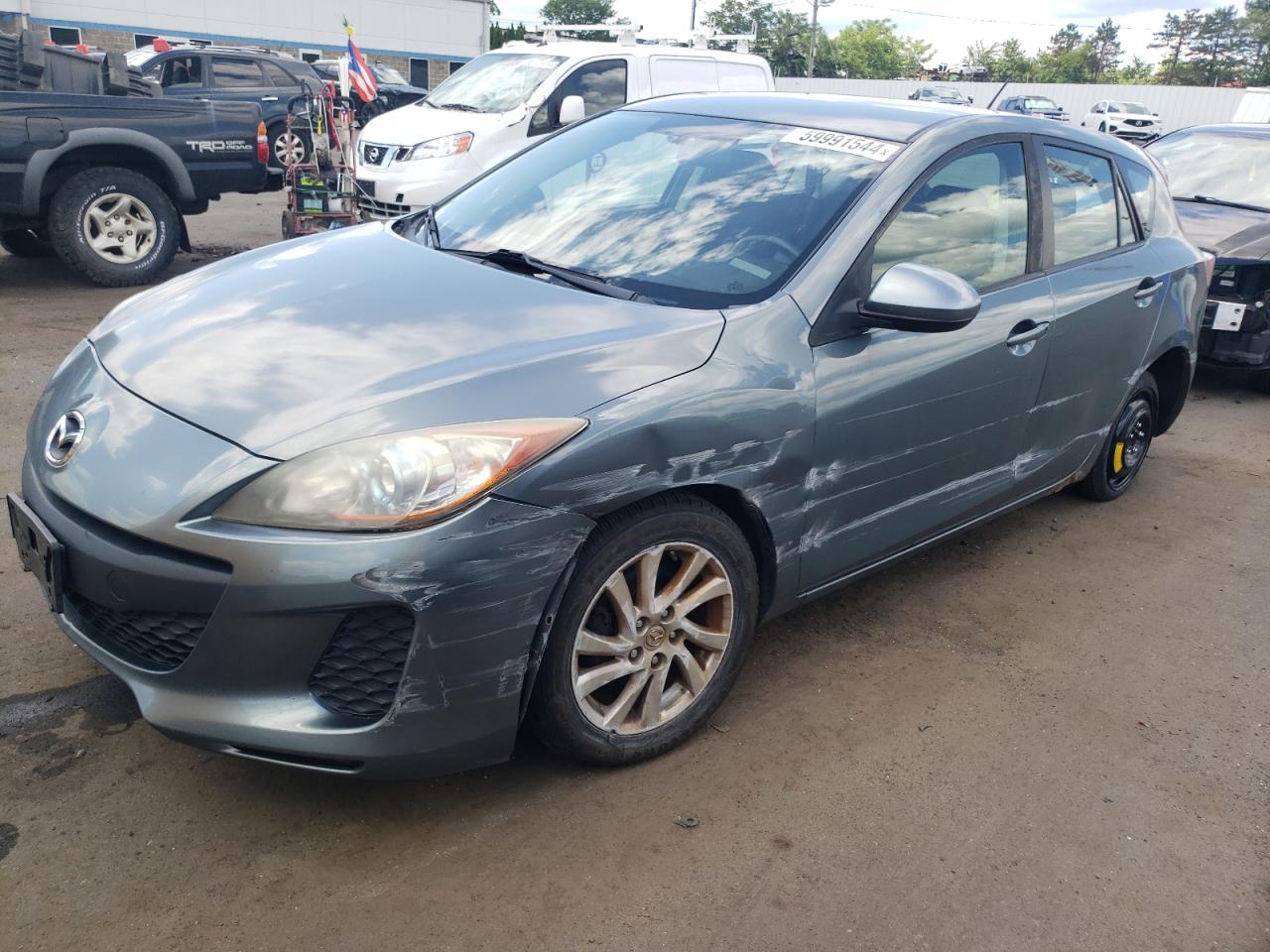 2012 Mazda 3 I vin: JM1BL1L84C1662301