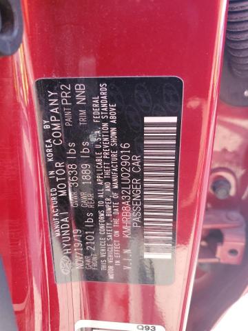 2020 HYUNDAI VENUE SE - KMHRB8A32LU029016