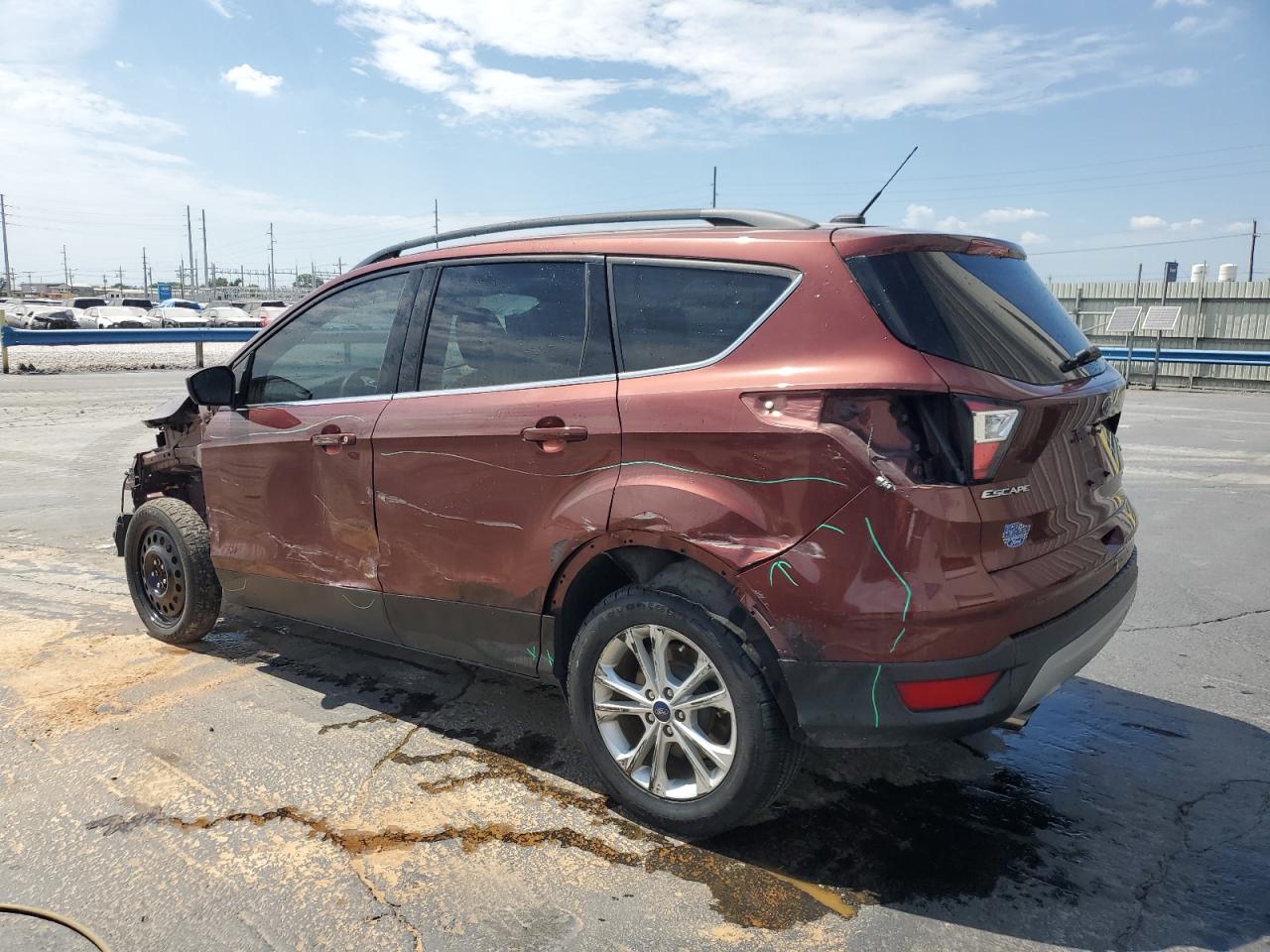 2018 Ford Escape Se vin: 1FMCU0GD7JUC34264