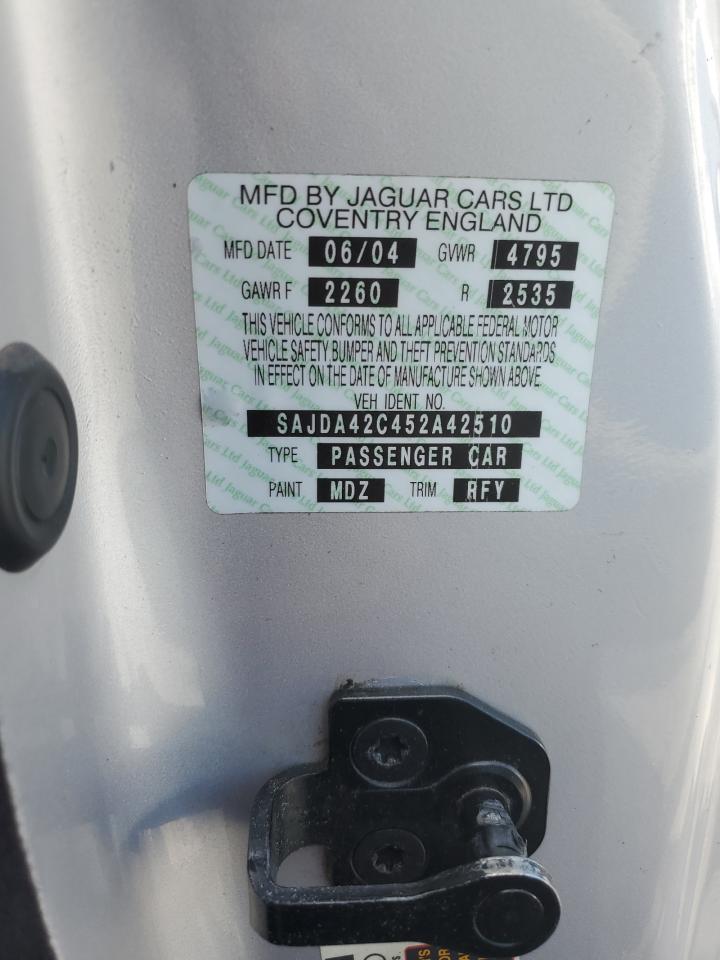 SAJDA42C452A42510 2005 Jaguar Xk8
