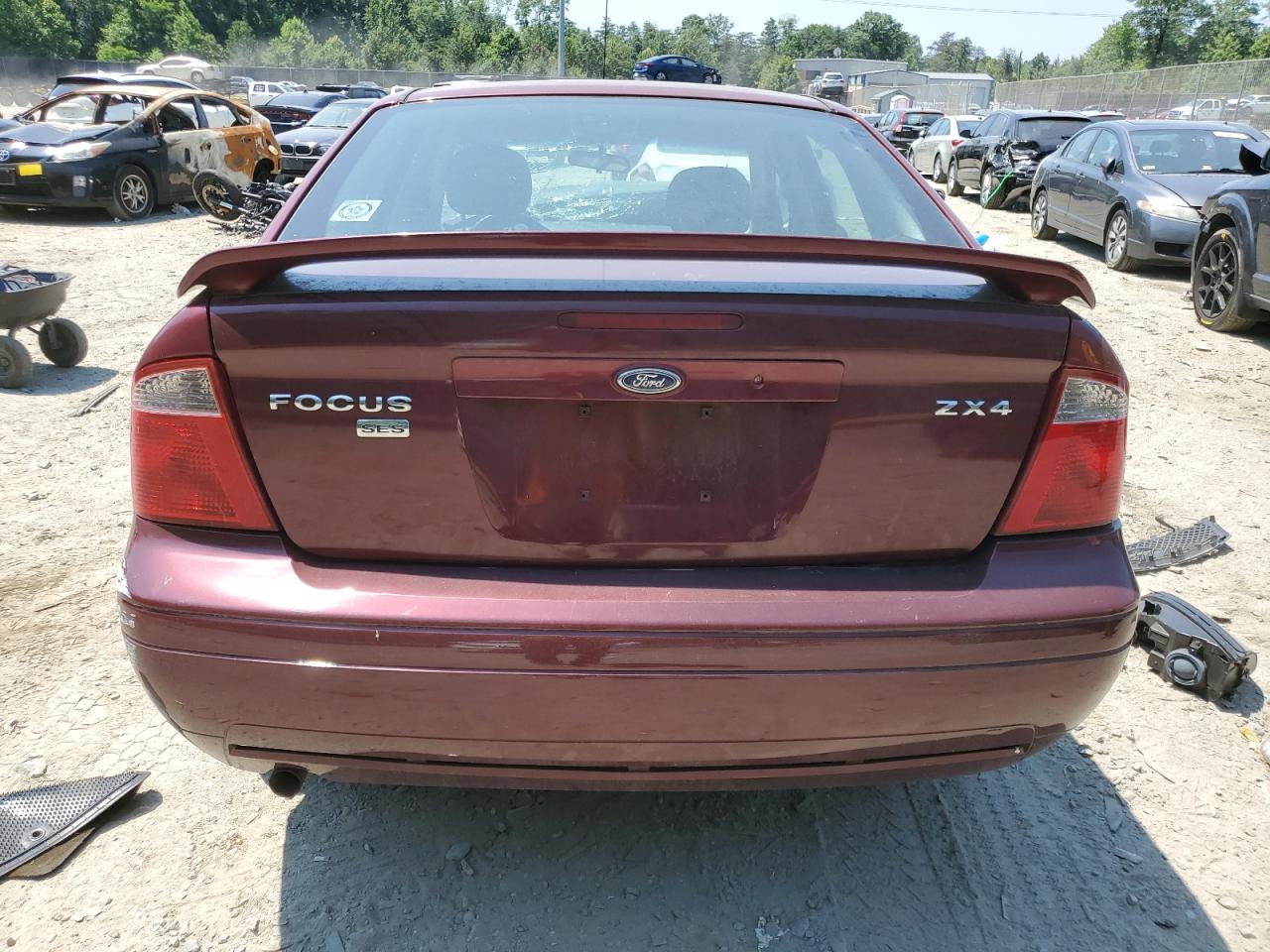1FAFP34N26W114736 2006 Ford Focus Zx4