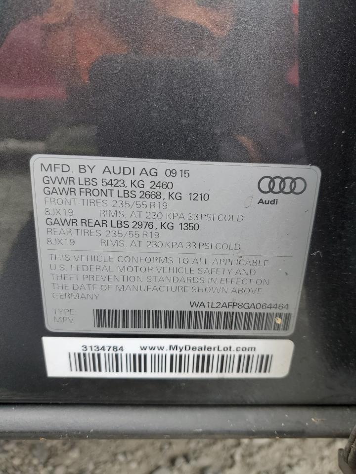 WA1L2AFP8GA064464 2016 Audi Q5 Premium Plus