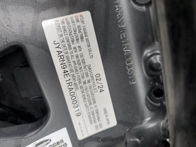 2024 YAMAHA MT09 - JYARN94E1RA000319