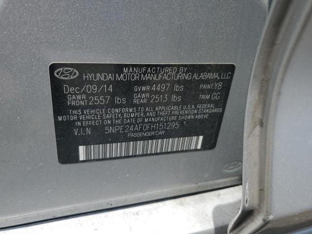 2015 HYUNDAI SONATA SE - 5NPE24AF0FH151295