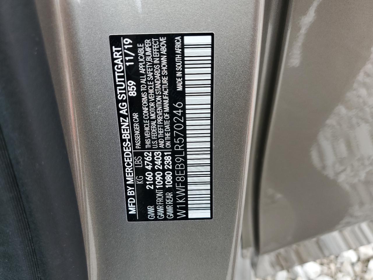 W1KWF8EB9LR570246 2020 Mercedes-Benz C 300 4Matic