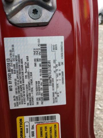 2020 FORD MUSTANG GT - 1FA6P8CF1L5158591