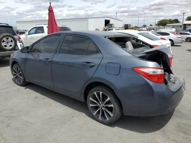 TOYOTA COROLLA L 2015 gray sedan 4d gas 5YFBURHE6FP237740 photo #3