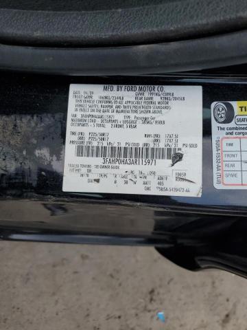 2010 Ford Fusion Se VIN: 3FAHP0HA3AR115971 Lot: 56394934