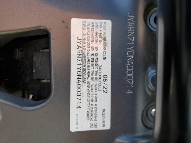 2022 YAMAHA MT09 C JYARN71Y0NA000714