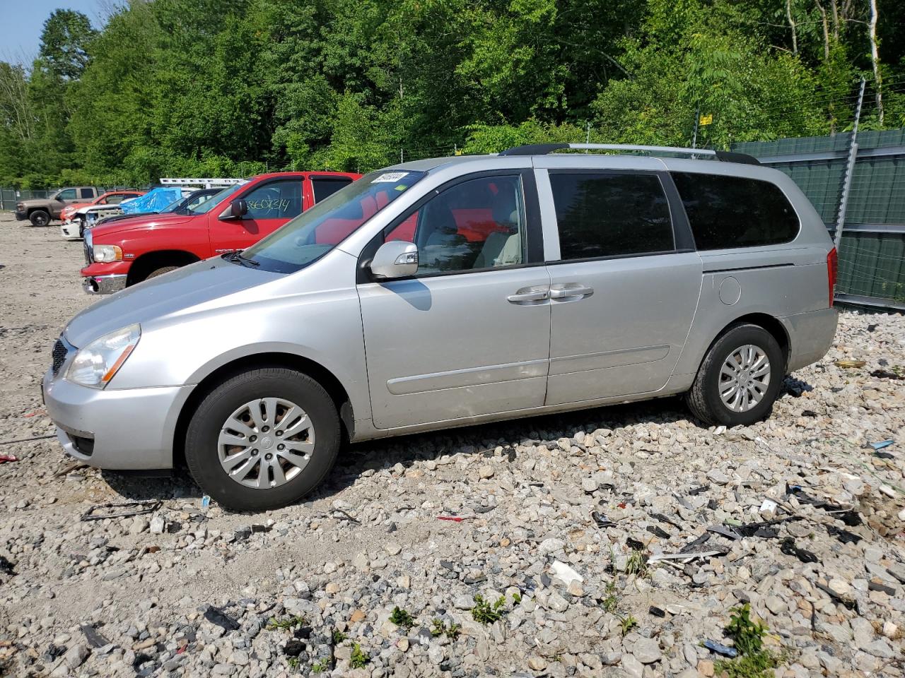 2014 Kia Sedona Lx vin: KNDMG4C76E6538414