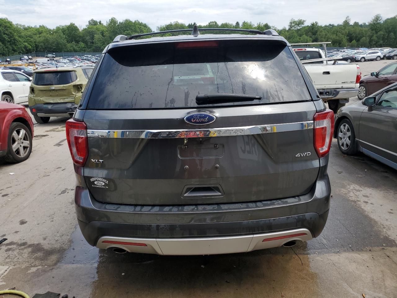 2017 Ford Explorer Xlt vin: 1FM5K8D87HGA01191