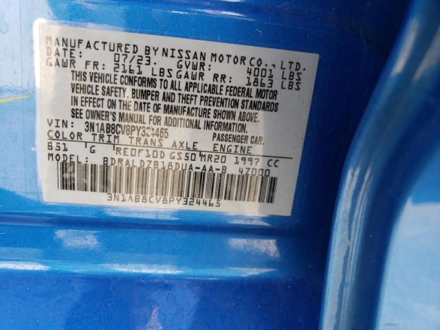 2023 Nissan Sentra Sv VIN: 3N1AB8CV8PY324465 Lot: 58756054