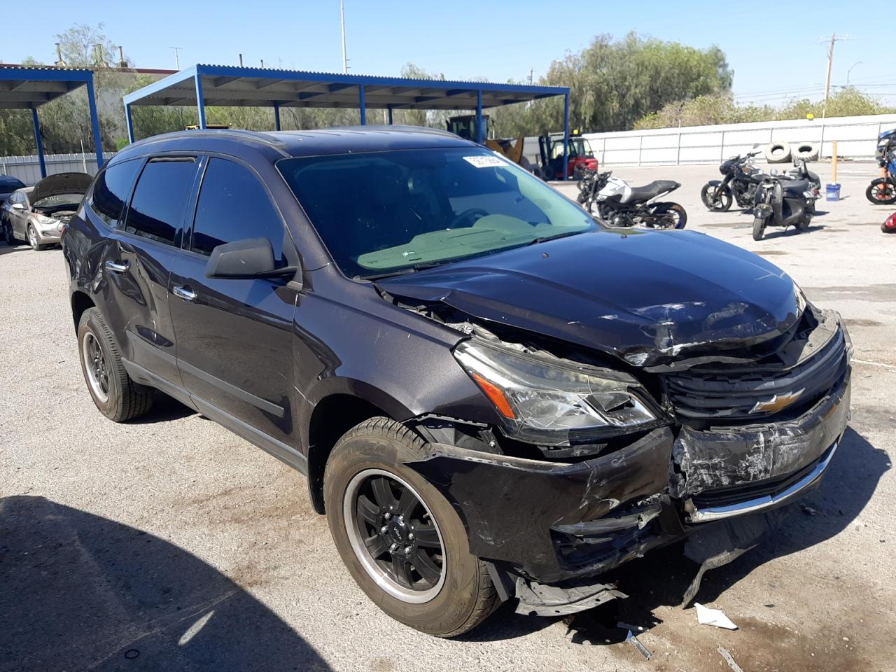 2017 Chevrolet Traverse Ls vin: 1GNKRFKD4HJ182672