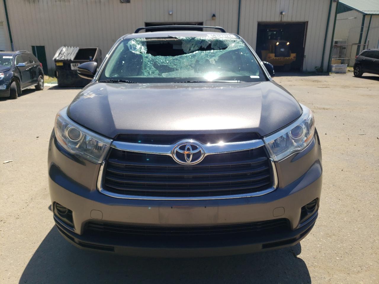 5TDBKRFH7GS321724 TOYOTA HIGHLANDER 2016